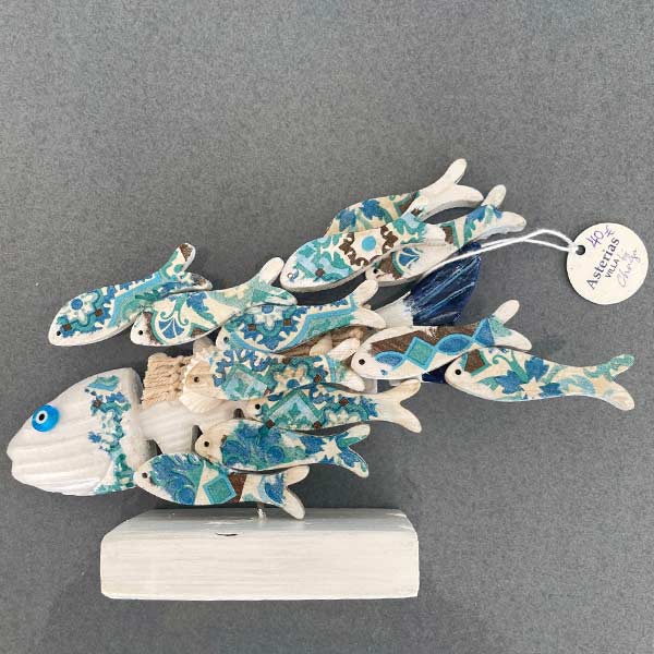 Fish family - 22 cm x 14 cm - 40 € Fish family - 22 cm x 14 cm - 40 €