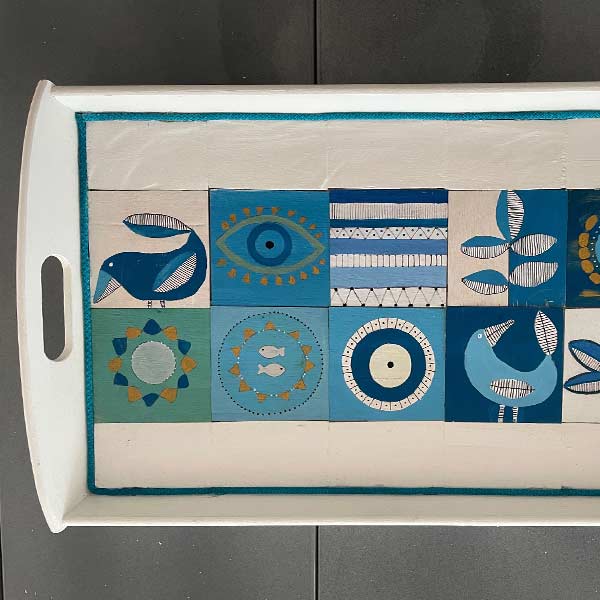 Deep blue - 58 cm x 37 cm - 70 € Deep blue - 58 cm x 37 cm - 70 €